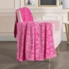 Embossed Plush Oversized Throw Blanket