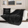 Embossed Plush Throw Blanket