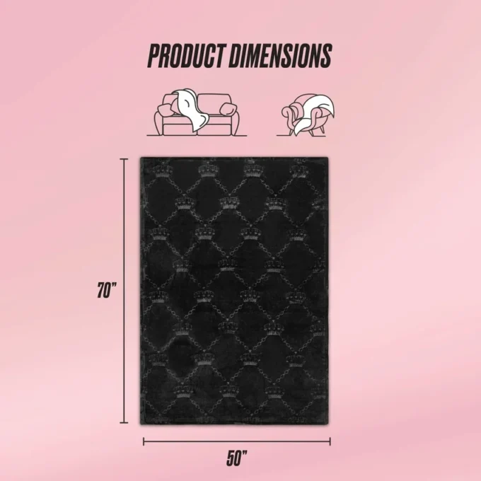 Embossed Plush Throw Blanket