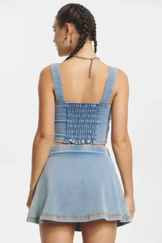 Faux Denim Tank Top Faux Denim Tank Top