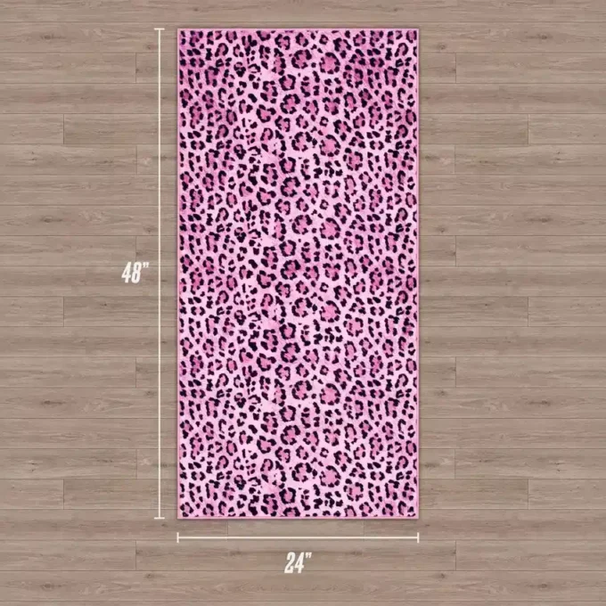 Finely Washable Rug, 2′ X 4′