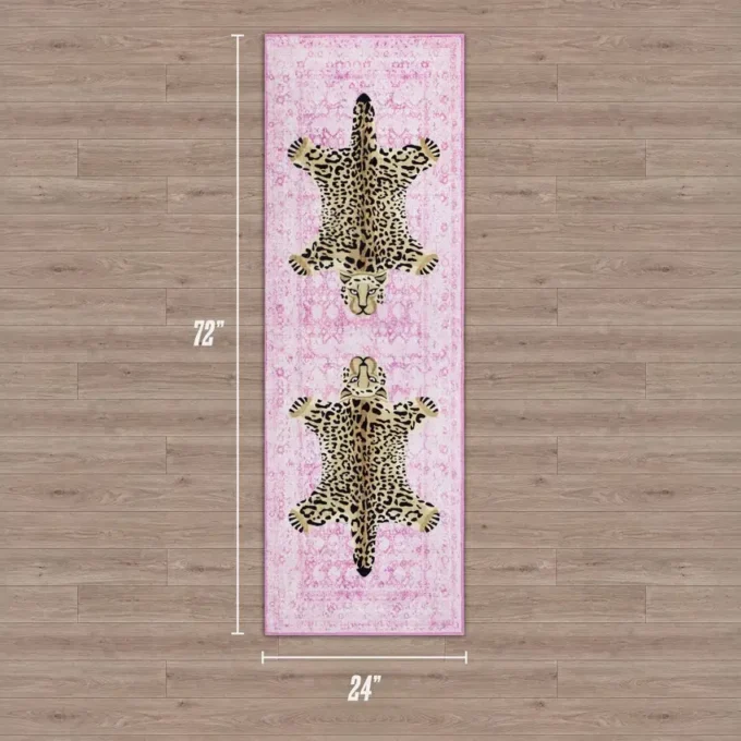 Finely Washable Rug, 2′ X 6′