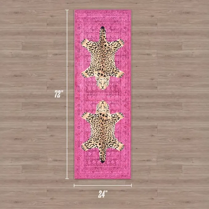 Finely Washable Rug, 2′ X 6′