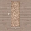 Finely Washable Rug, 2′ X 6′