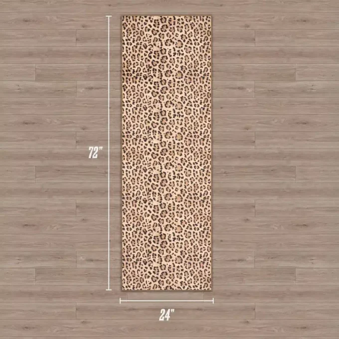 Finely Washable Rug, 2′ X 6′