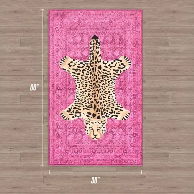 Finely Washable Rug, 3′ X 5′