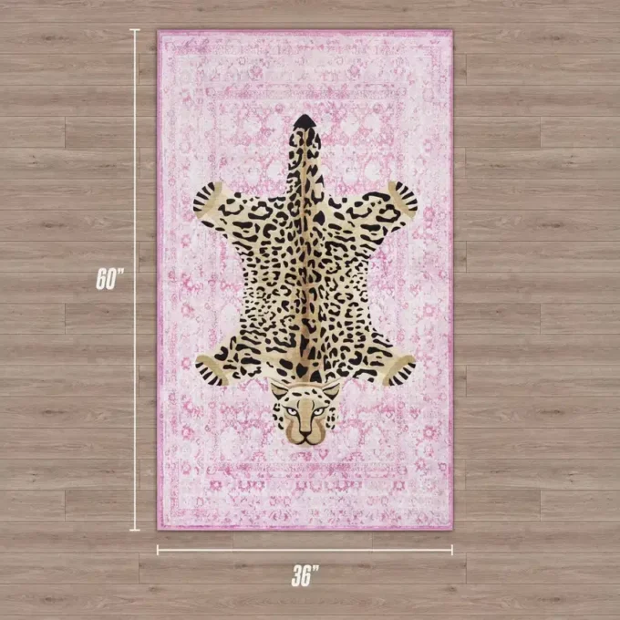 Finely Washable Rug, 3′ X 5′