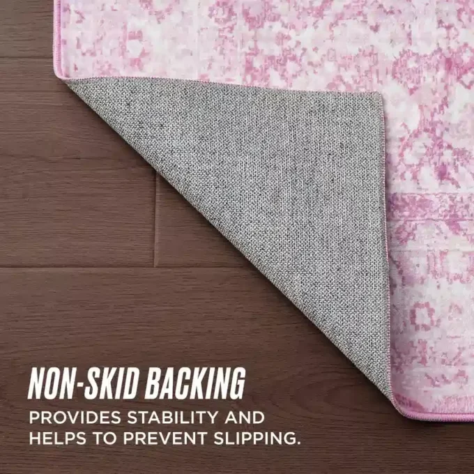 Finely Washable Rug, 2′ X 6′
