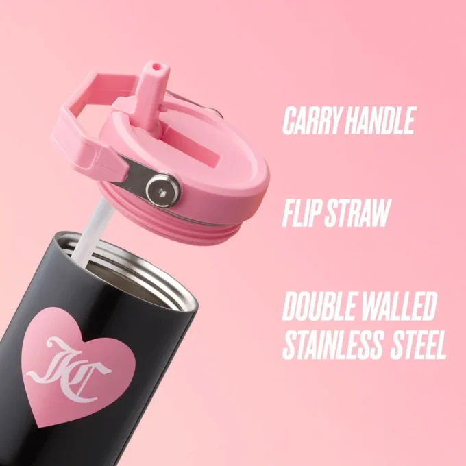 Flip Flow Hydration Stainless Steel Tumbler Cup 2-Pack