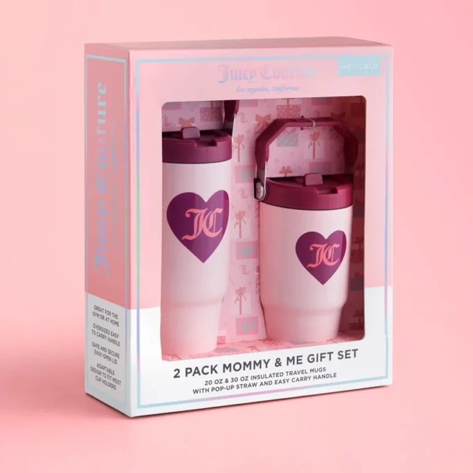 Flip Flow Hydration Stainless Steel Tumbler Cup 2-Pack