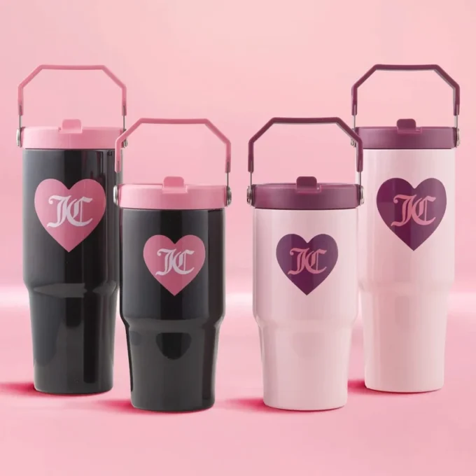 Flip Flow Hydration Stainless Steel Tumbler Cup 2-Pack