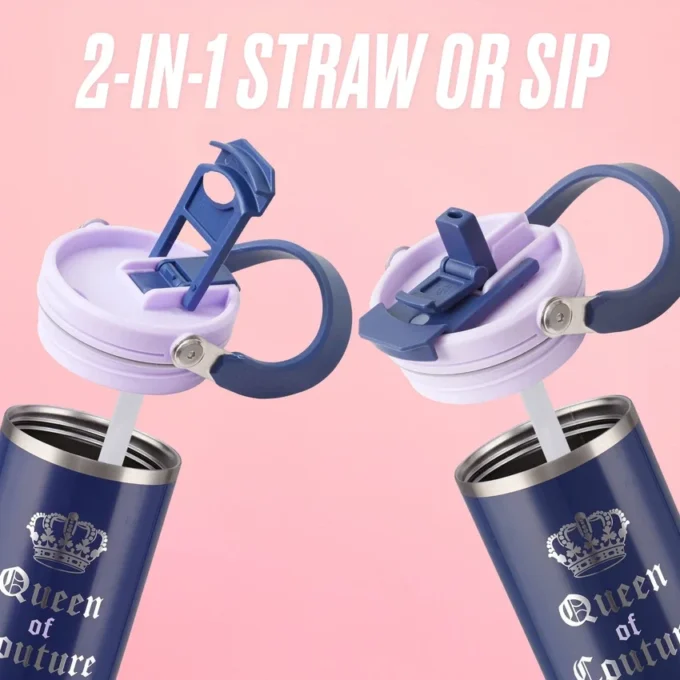 Flip Fusion Hydration Stainless Steel Tumbler