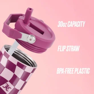 Flip & Sip Hydration Stainless Steel Tumbler Flip & Sip Hydration Stainless Steel Tumbler