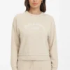 French Terry Embroidered Crewneck
