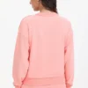 French Terry Embroidered Crewneck