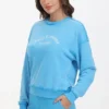 French Terry Embroidered Crewneck