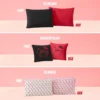 Glam Girl Solid Reversible Bed in a Bag Bedding Set
