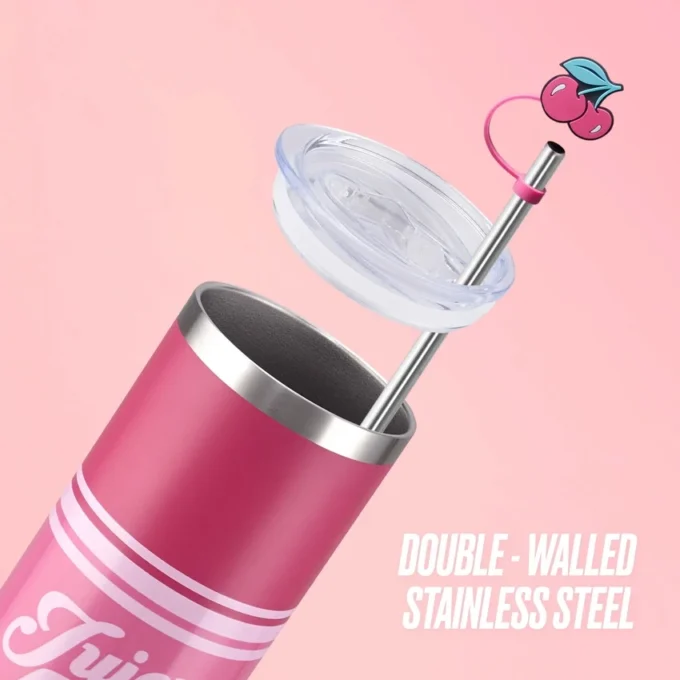 Glam Slip Hydration Stainless Steel Tumbler