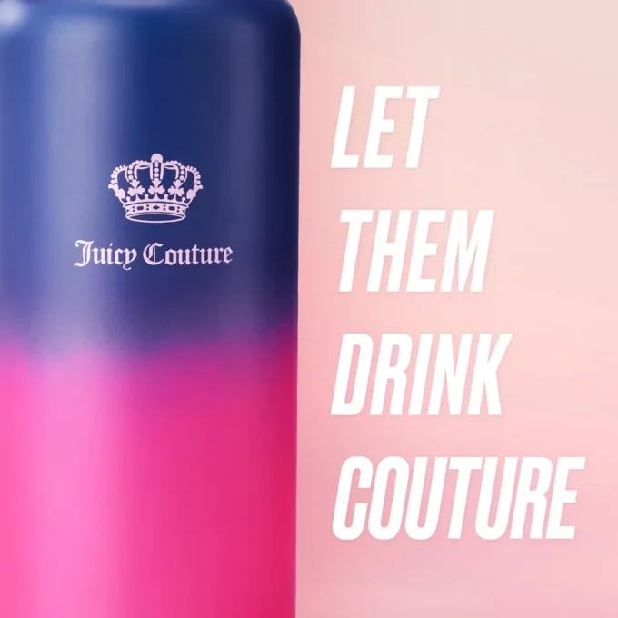 Go Girl Stainless Steel Water Bottle with Pop-Up Straw