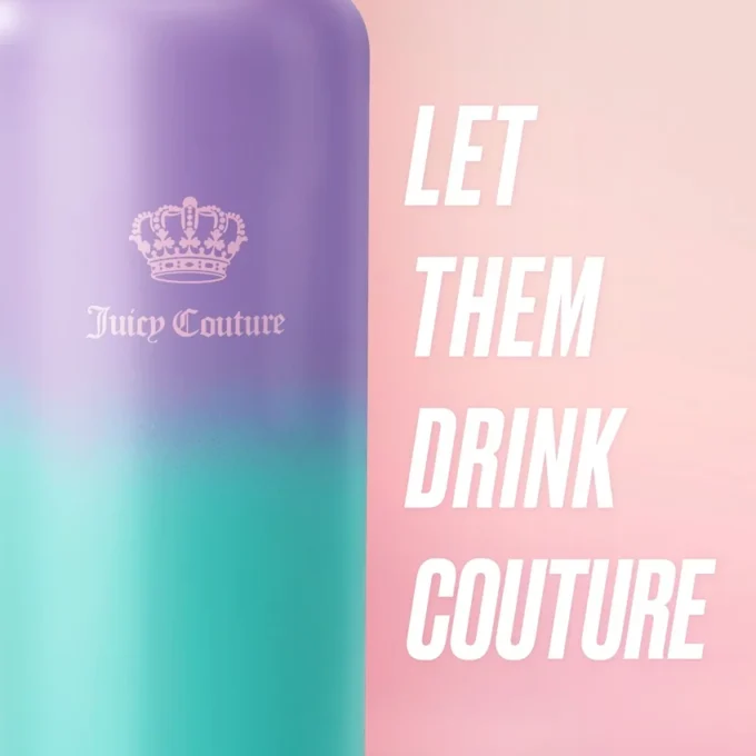 Go Girl Stainless Steel Water Bottle with Pop-Up Straw