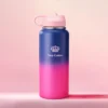 Go Girl Stainless Steel Water Bottle with Pop-Up Straw