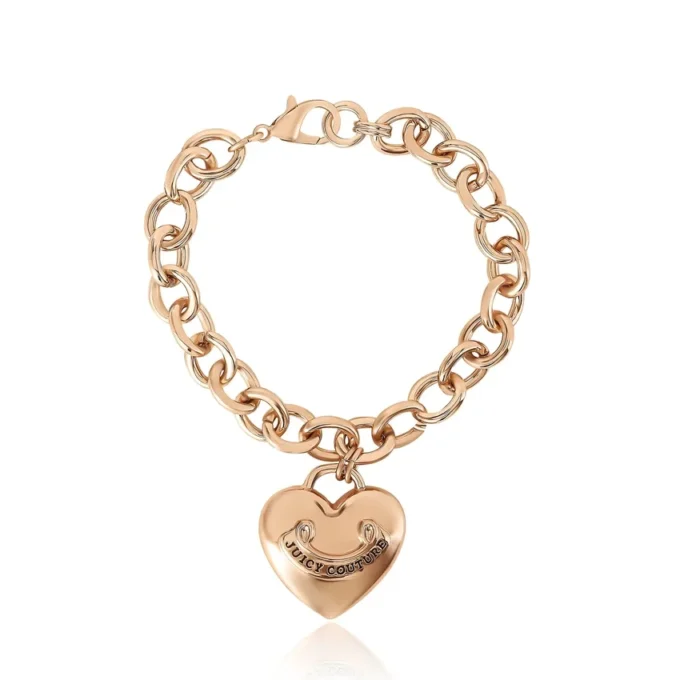 Heart Charm Chain Bracelet Heart Charm Chain Bracelet