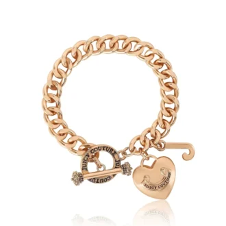 Heart Charm Toggle Bracelet Heart Charm Toggle Bracelet