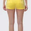 Heritage Cotton Velour Embroidered Shorts