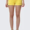 Heritage Cotton Velour Embroidered Shorts