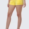 Heritage Cotton Velour Embroidered Shorts