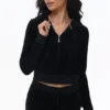 Heritage Cotton Velour Hoodie