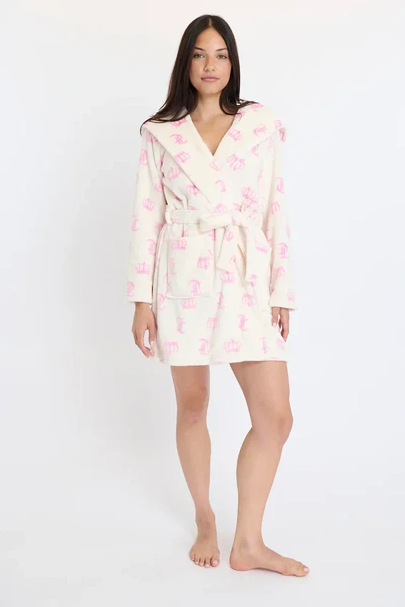 Hooded Luxe Plush Robe Hooded Luxe Plush Robe