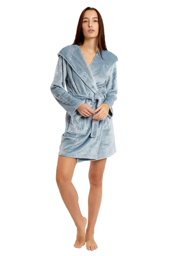 Hooded Luxe Plush Robe Hooded Luxe Plush Robe