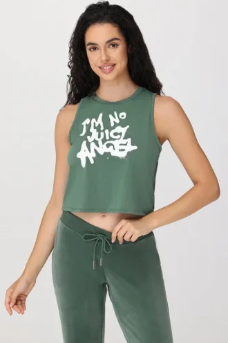 I’m No Juicy Angel Muscle Tank I’m No Juicy Angel Muscle Tank