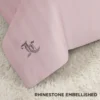 Jenny Velour Striped Jacquard Comforter Set
