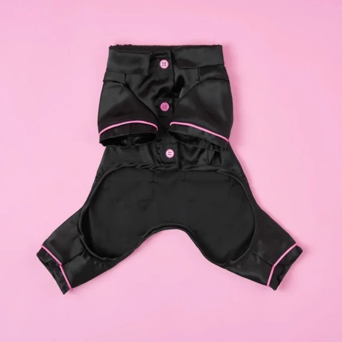 Juicy Couture Pet Silky Satin Pajamas