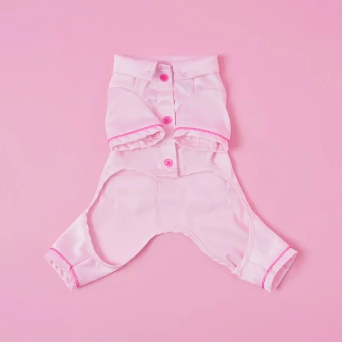 Juicy Couture Pet Silky Satin Pajamas