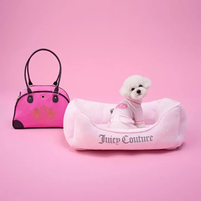 Juicy Couture Pet Silky Satin Pajamas