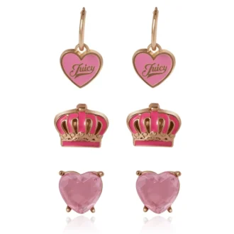 Kids 3-Pair Stylish Stud Earrings Set Kids 3-Pair Stylish Stud Earrings Set
