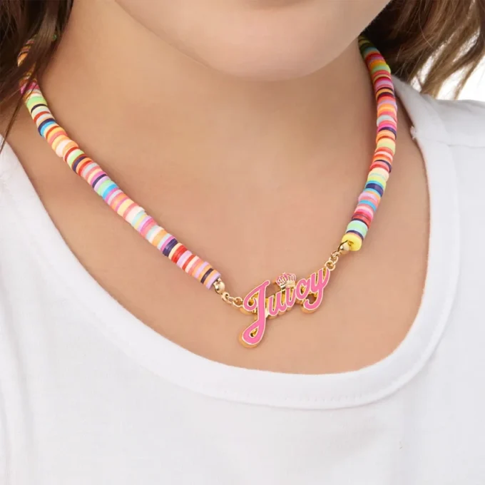 Kids Confetti Beaded Necklace