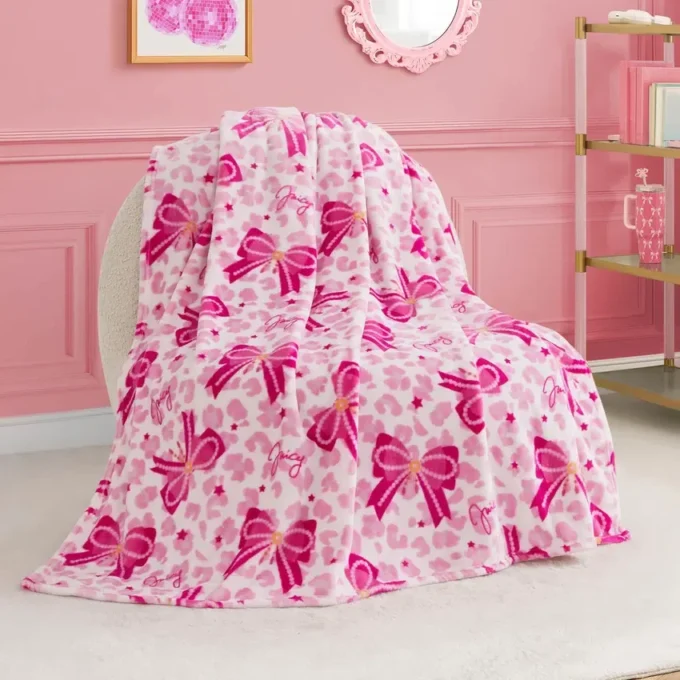 Kids Plush Throw Blanket