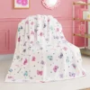 Kids Plush Throw Blanket
