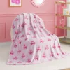Kids Plush Throw Blanket