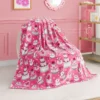 Kids Plush Throw Blanket