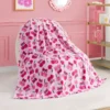 Kids Plush Throw Blanket
