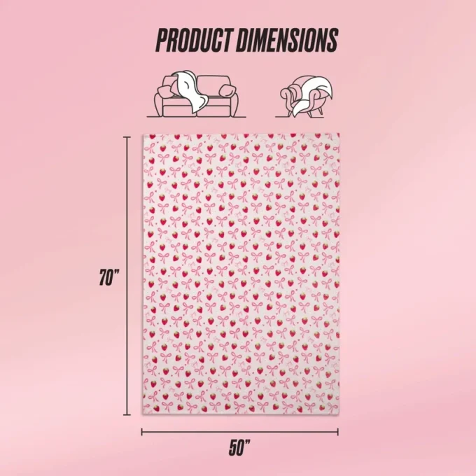 Kids Plush Throw Blanket