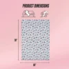 Kids Plush Throw Blanket