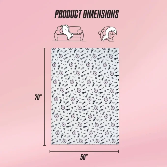 Kids Plush Throw Blanket