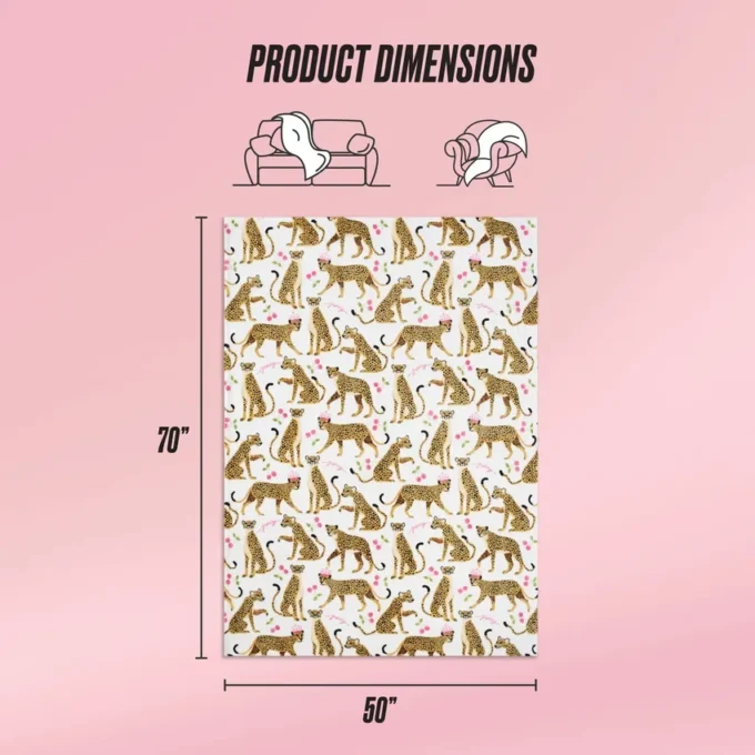 Kids Plush Throw Blanket