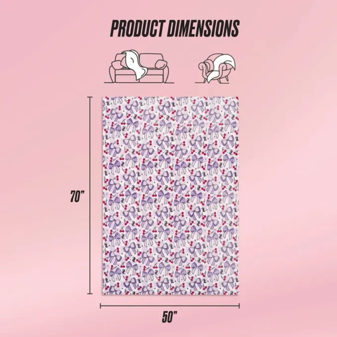 Kids Plush Throw Blanket